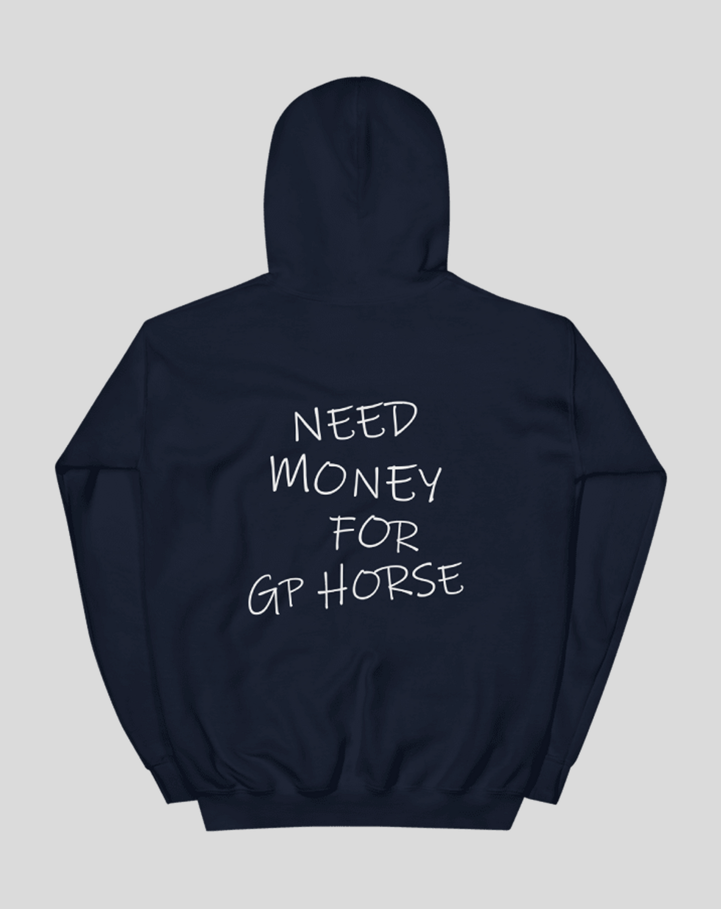 GP HORSE HOODIE NAVY