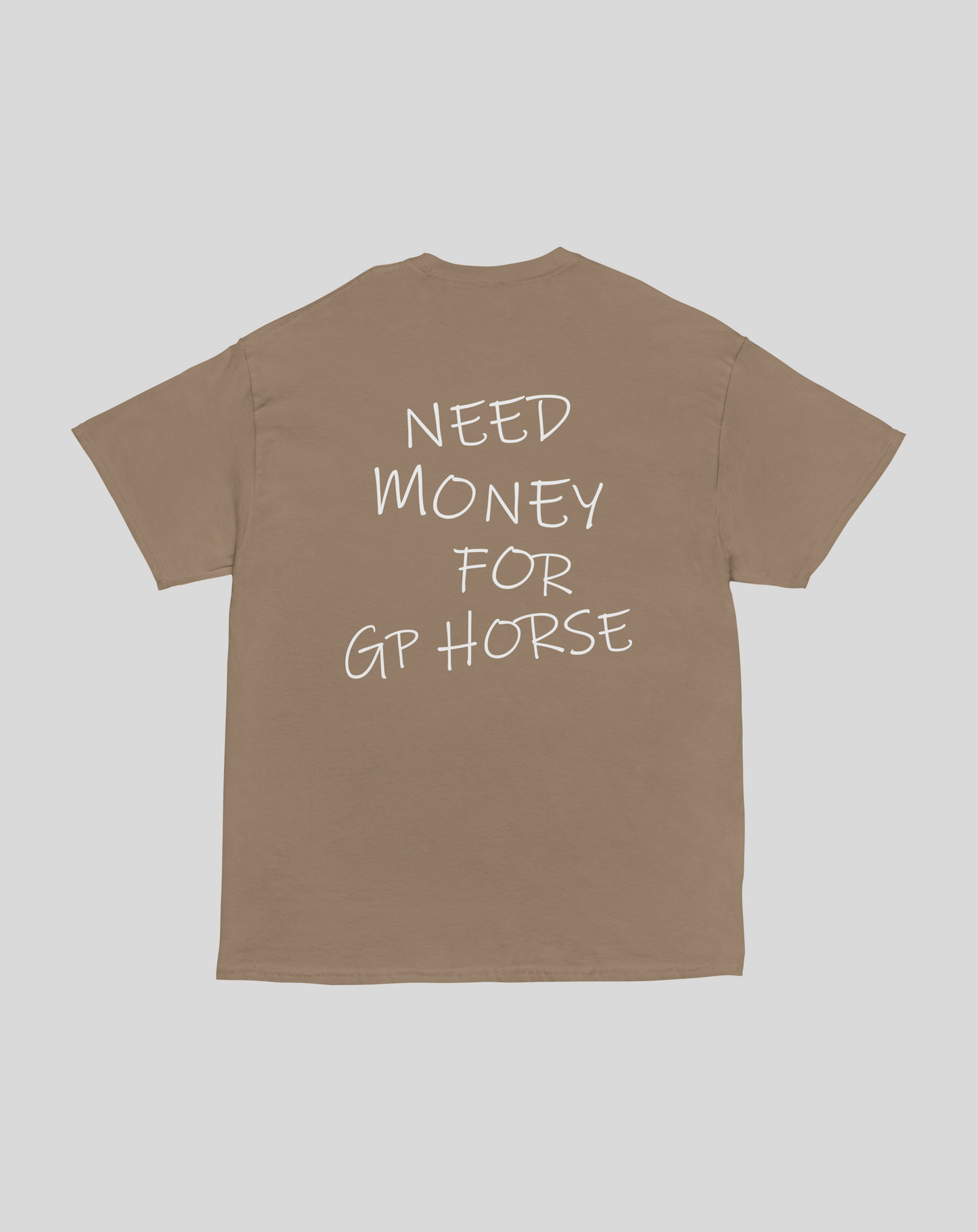 GP HORSE T-SHIRT BEIGE