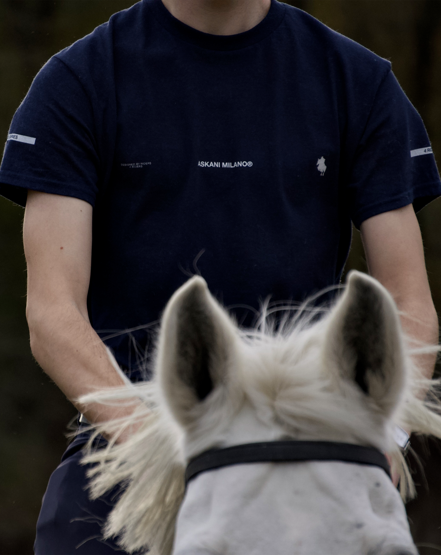 RIDING T-SHIRT NAVY