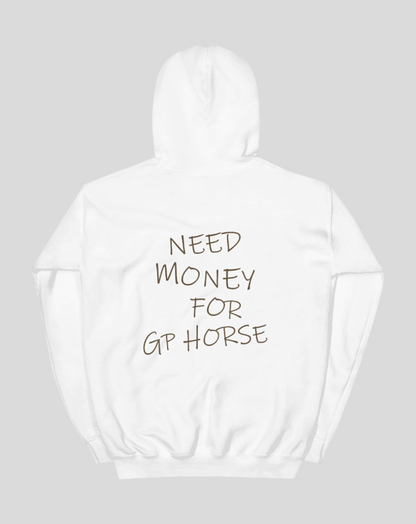 GP HORSE HOODIE BROWN