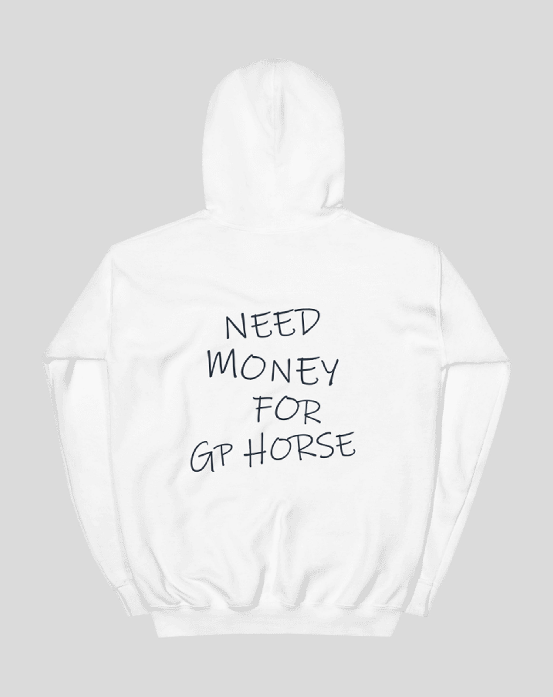 GP HORSE HOODIE WHITE – ASKANI MILANO