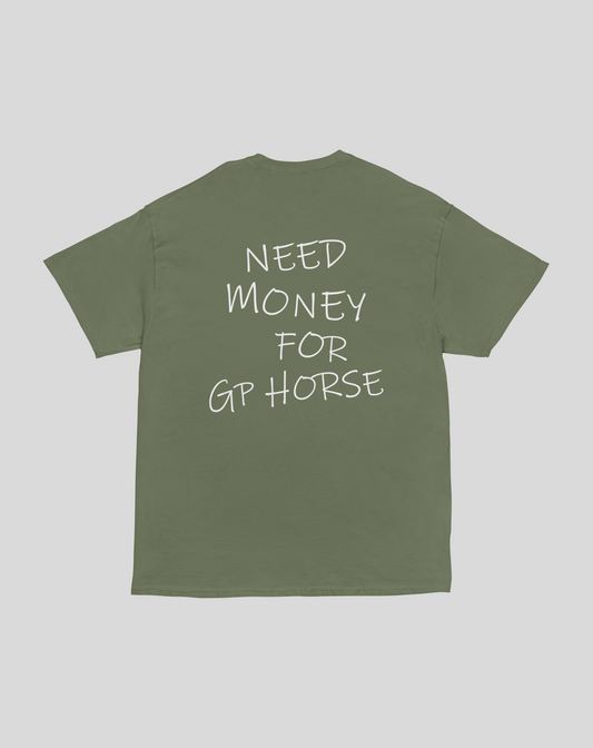 GP HORSE T-SHIRT GREEN